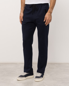 Castangia dal 1850 Navy blue sweatpants DMSDM222I26