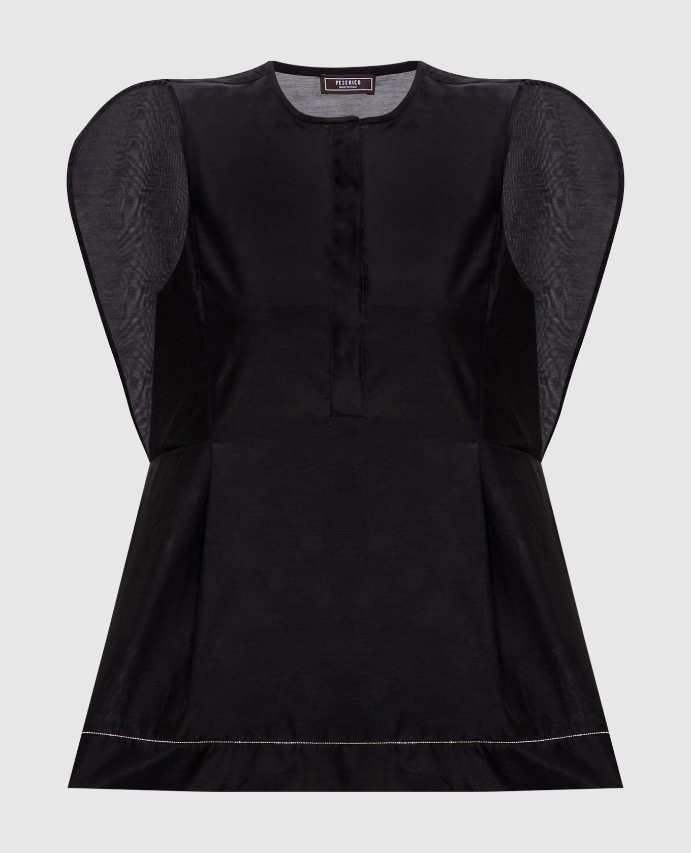 

Black top with silk Peserico