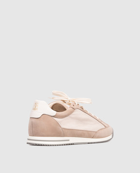 Brunello Cucinelli Brown combination sneakers MPUYRGA353
