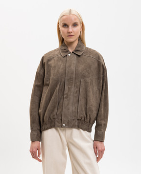ARMA Frederica brown suede jacket 005L26102402