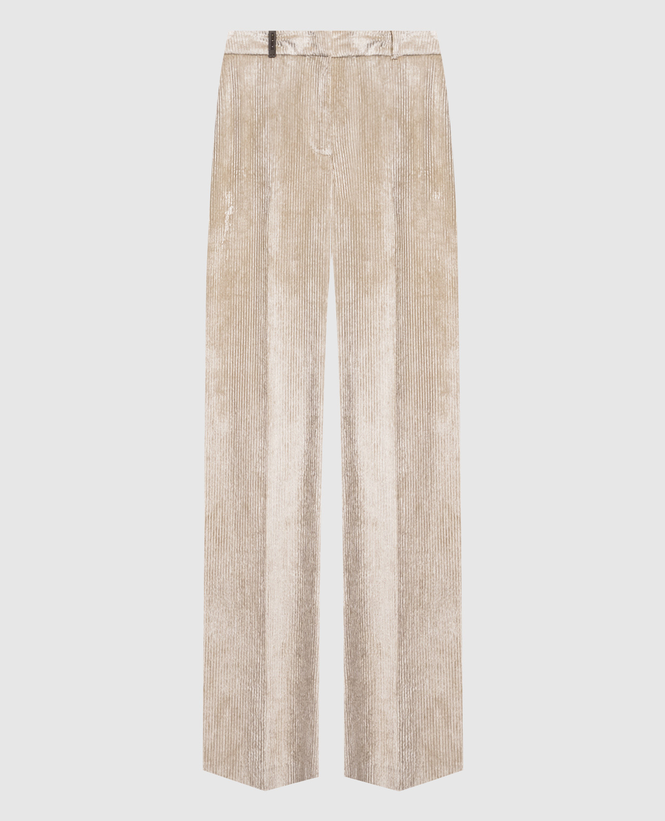 Beige corduroy pants