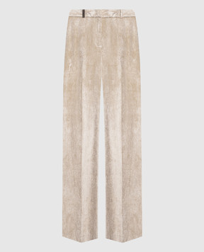 Peserico Beige corduroy pants A0483501597
