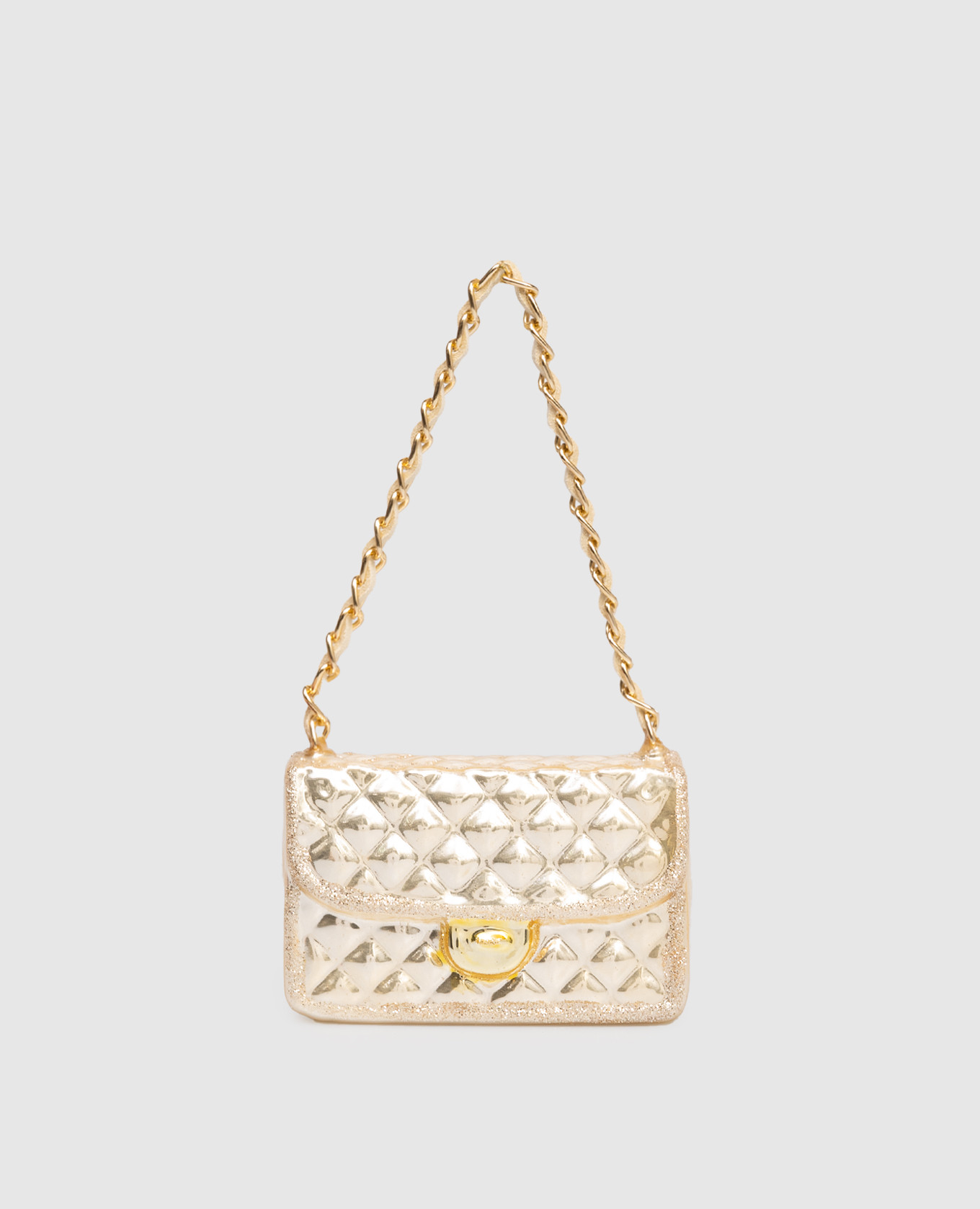 

Golden Christmas tree toy Fashion bag Vondels