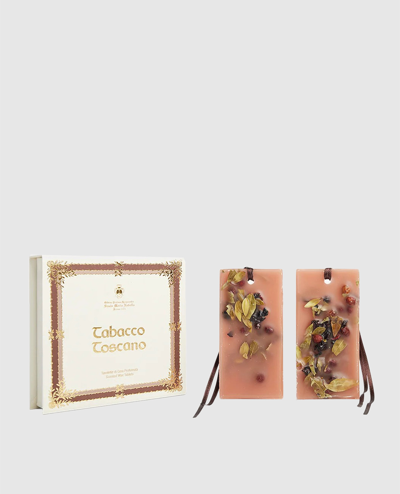 

Tabacco Toscano aromatic wax tablets 2 pcs Santa Maria Novella, Brown