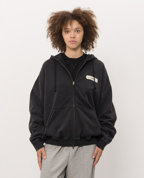 Vetements Black sports jacket MH27ZU145Bw