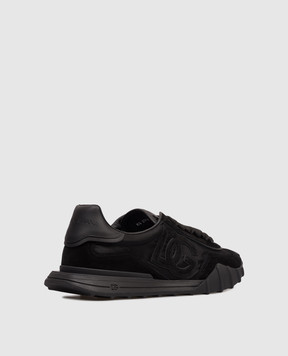 Dolce&Gabbana Black Athletic combo sneakers CS2384A0354
