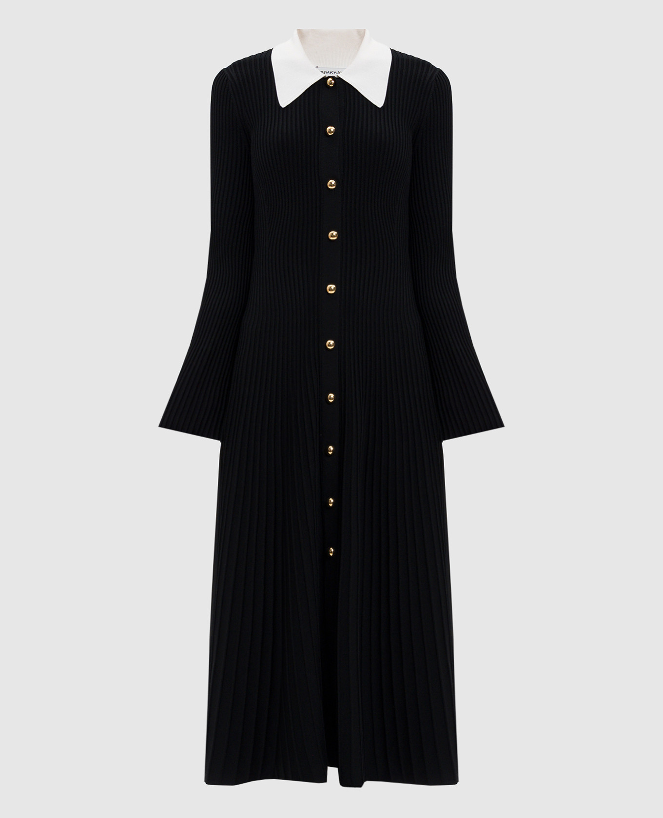 

Philippa black midi dress Simkhai