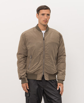 Dolce&Gabbana Khaki bomber jacket G9CLUTFUS51