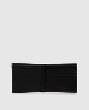 Off-White Black leather wallet OMNC094S26LEA001