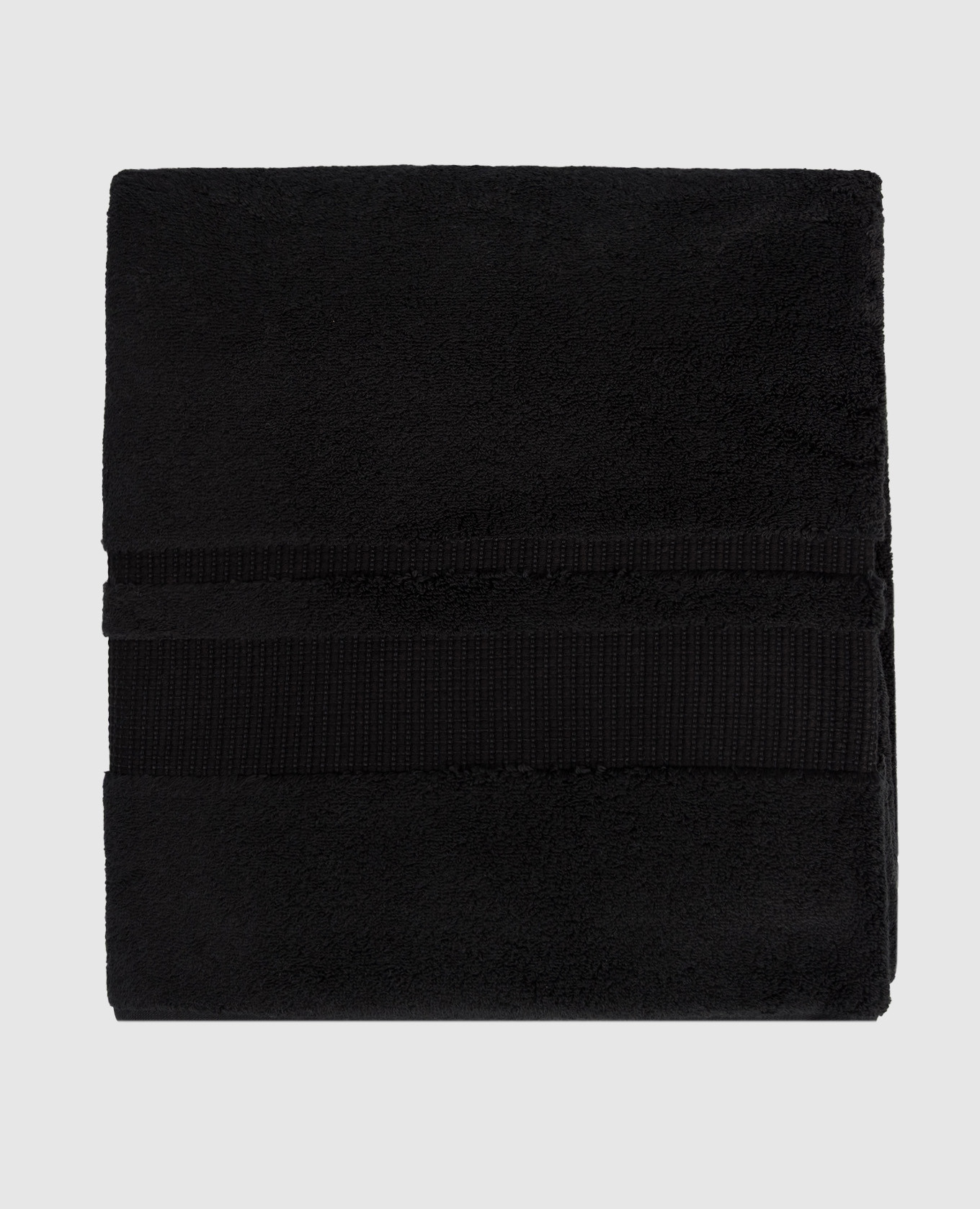 Black terry body towel PERA