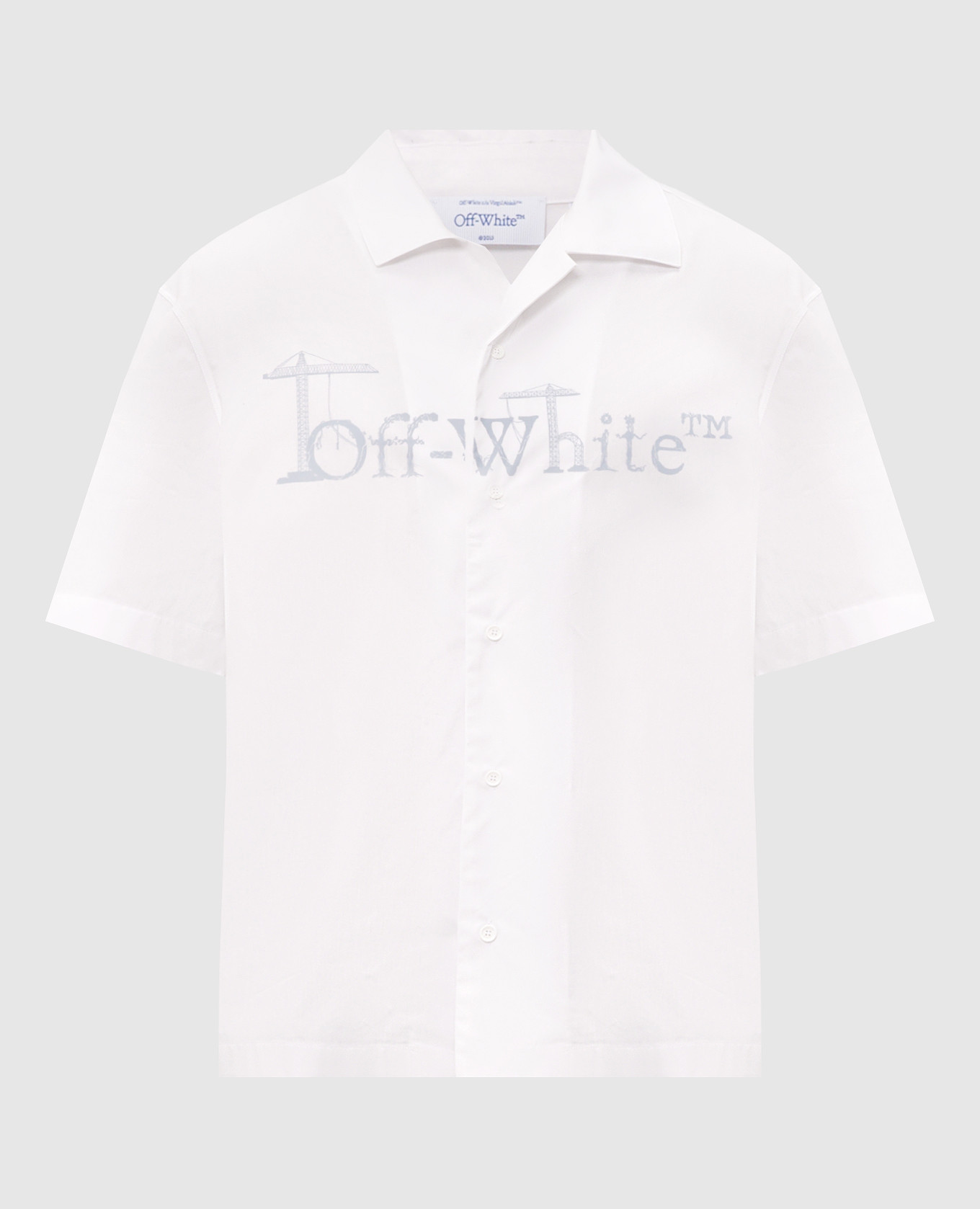 White shirt with City Nature print Off-White