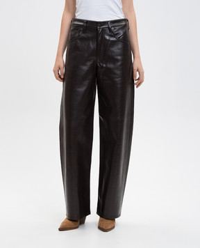 CITIZENS OF HUMANITY Ayla Brown Recycled Leather Pants 22393013