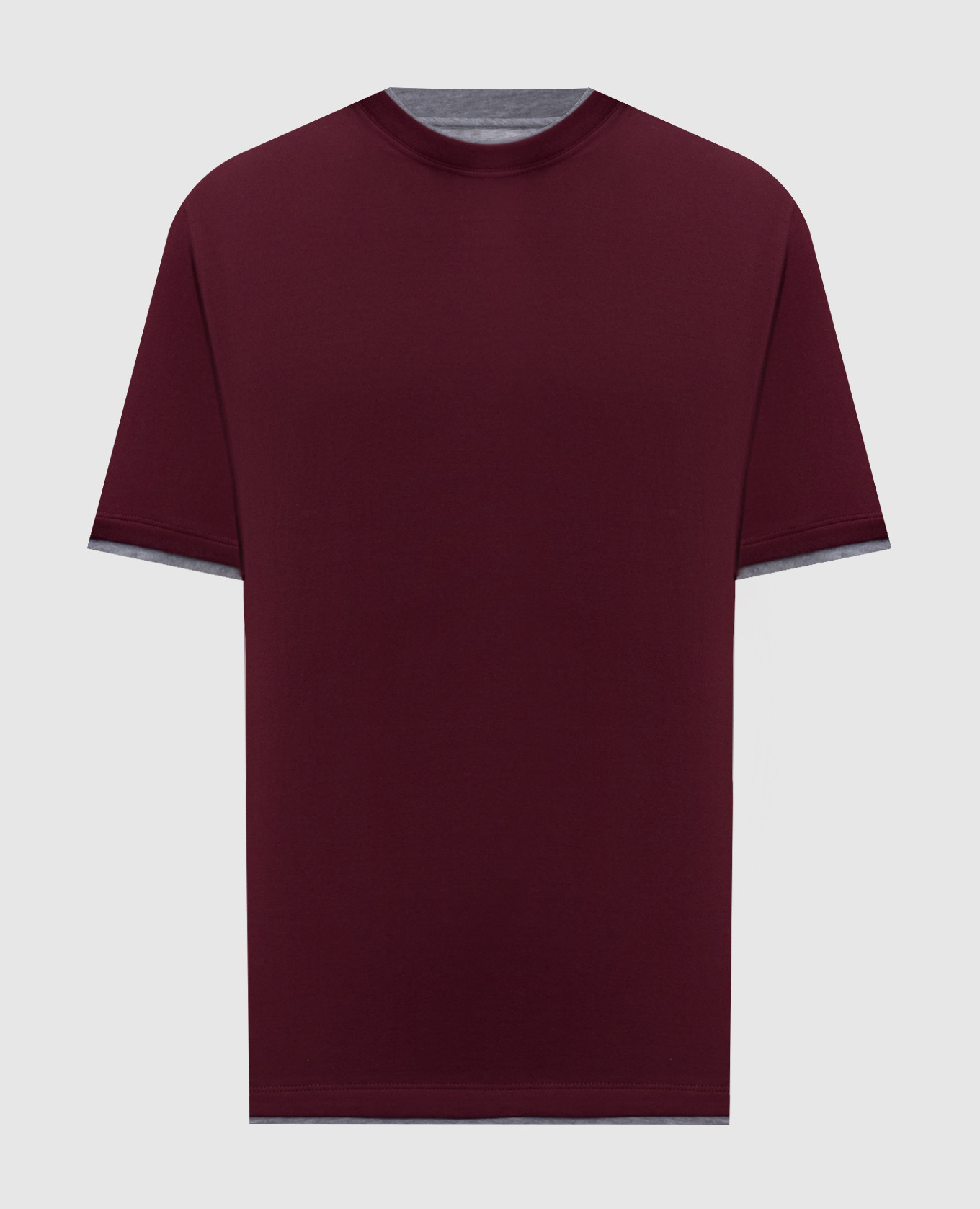 Burgundy T-shirt