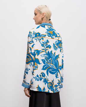 Etro White shirt with floral print WRIA010099SPSI9