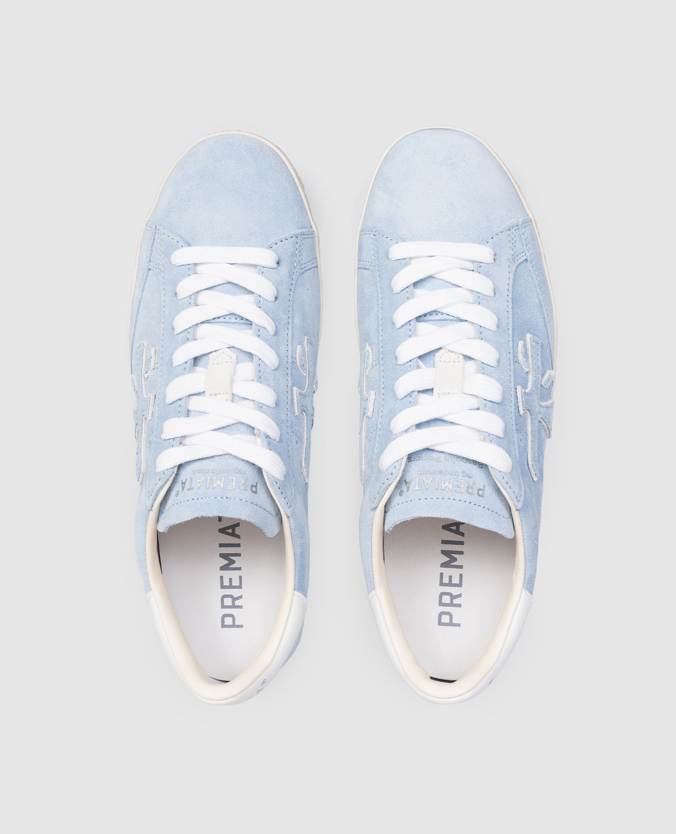 

Stevend blue suede sneakers Premiata, Light blue
