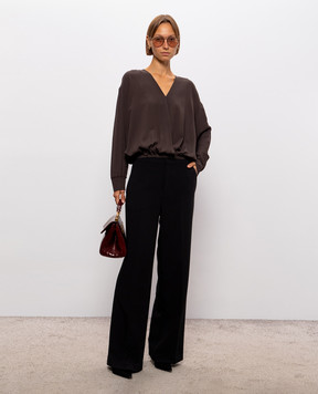 Twinset Brown blouse 262TF2053