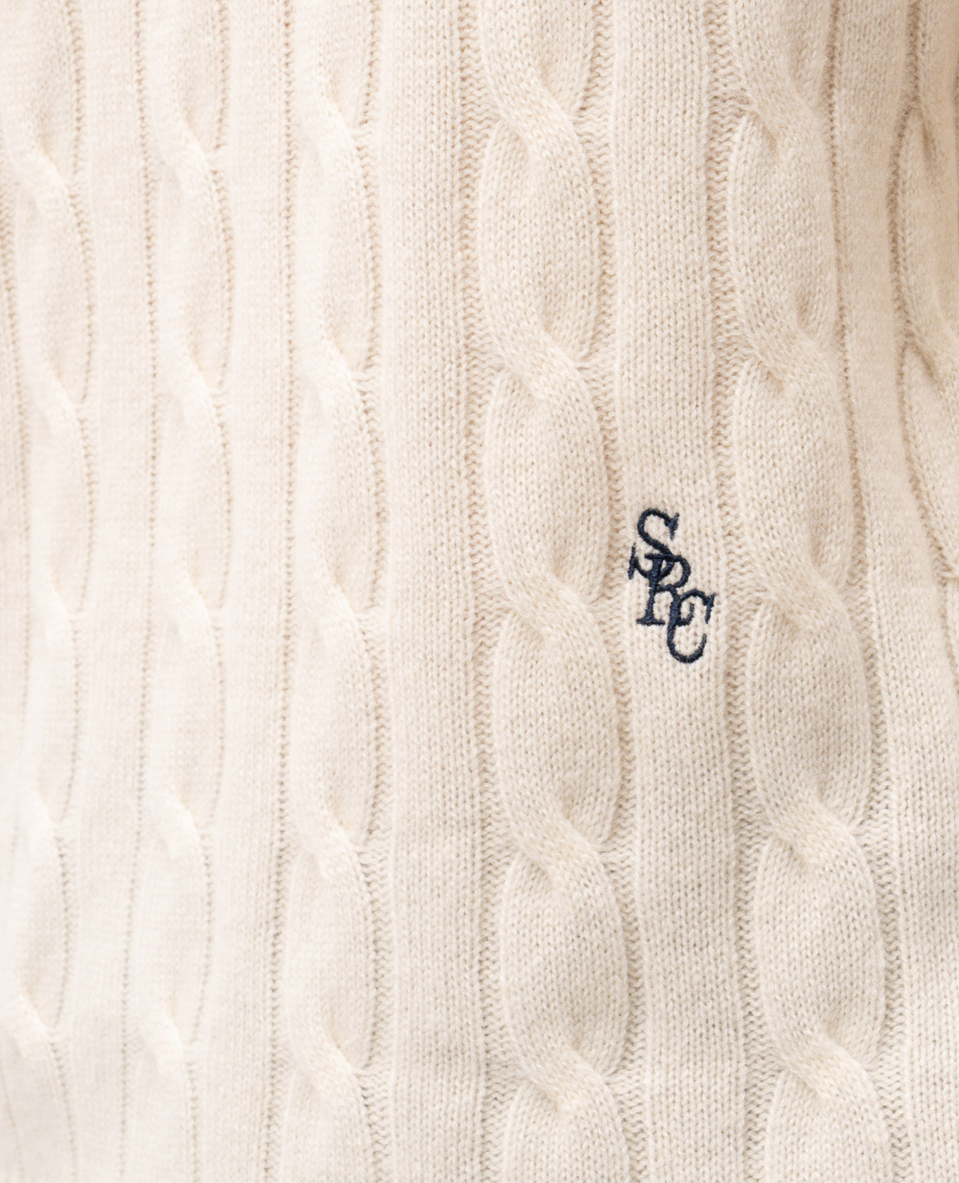 

White cashmere and wool sweater Sporty & Rich