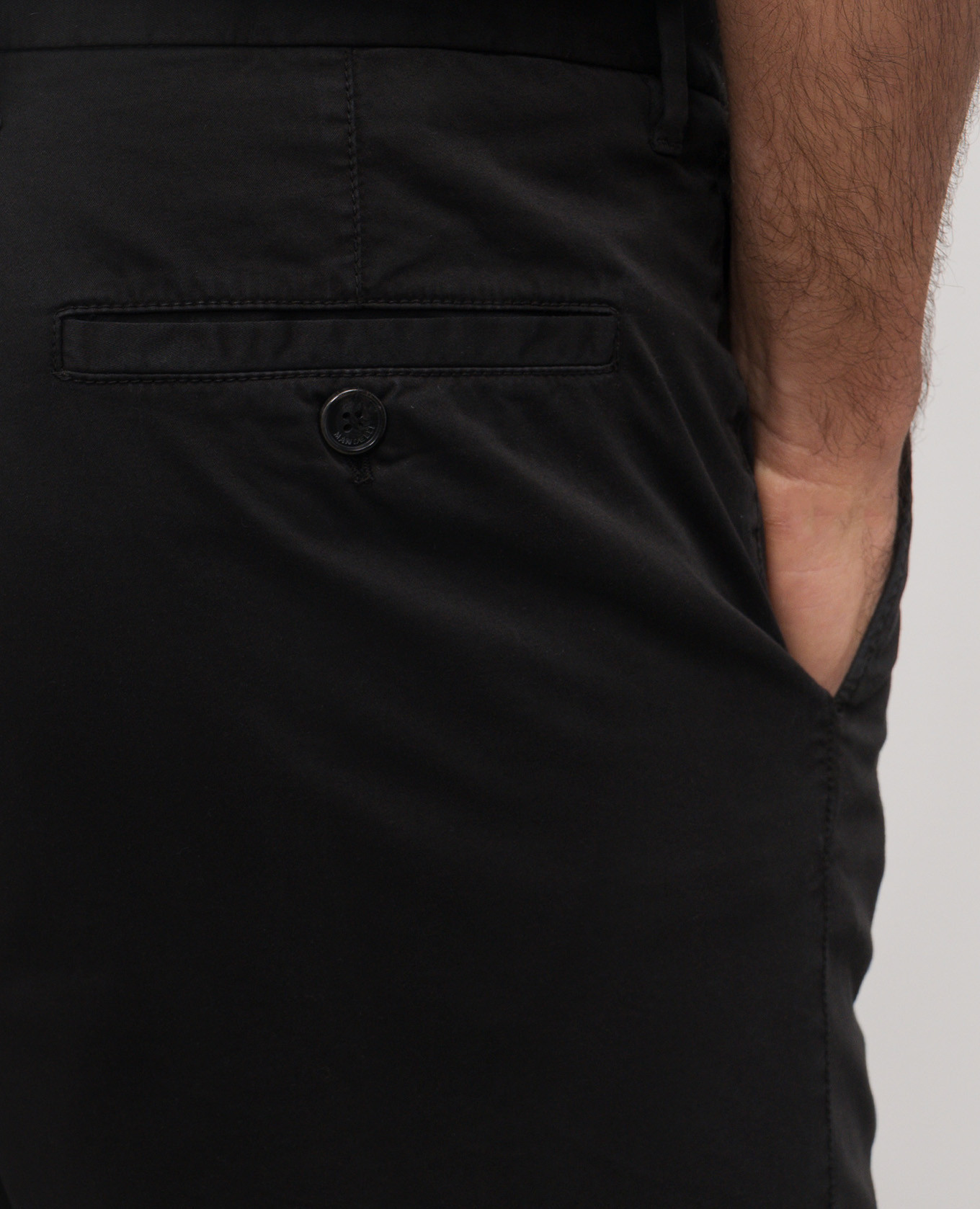 

Black shorts with lapels Enrico Mandelli