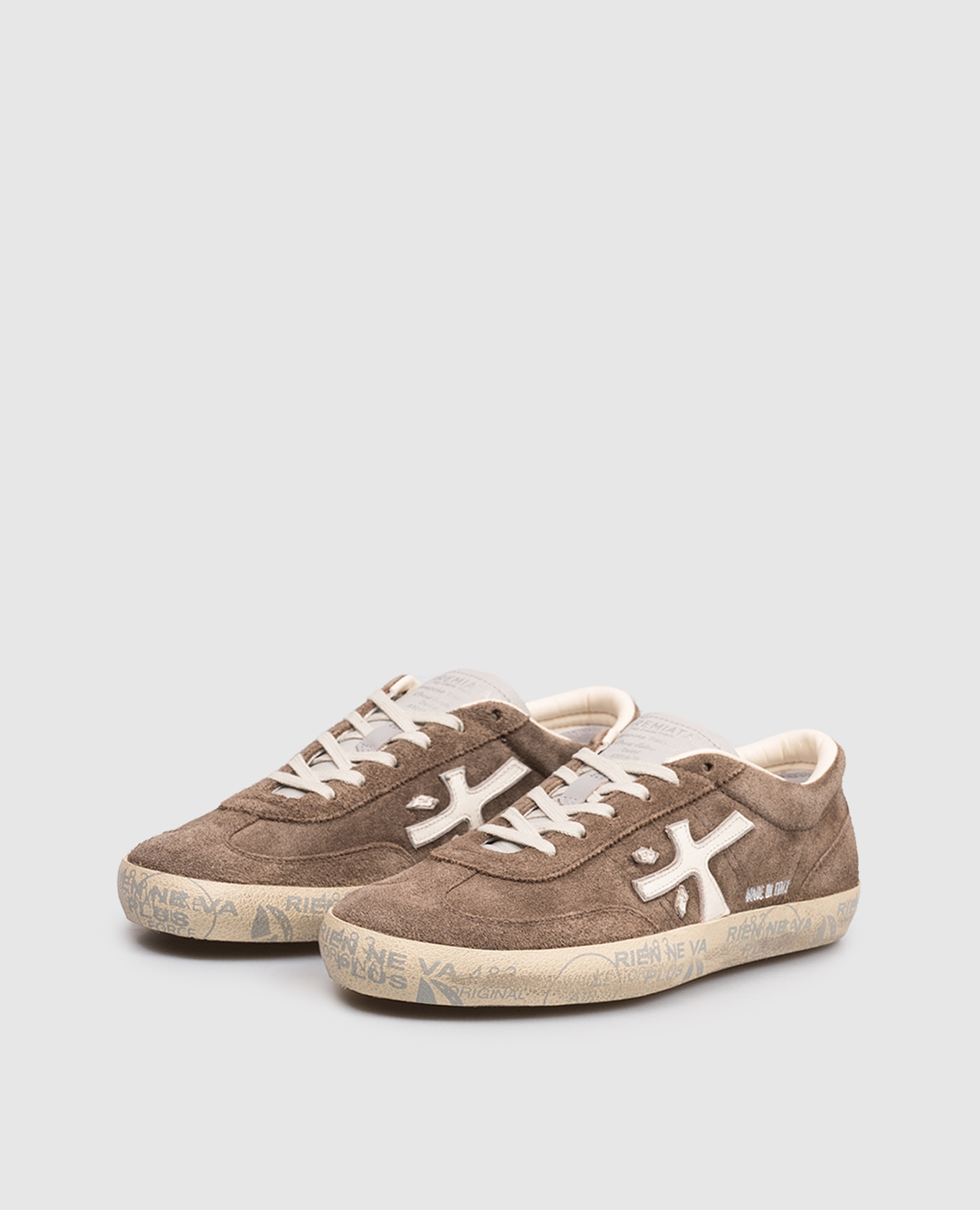 

Davidd brown suede sneakers Premiata