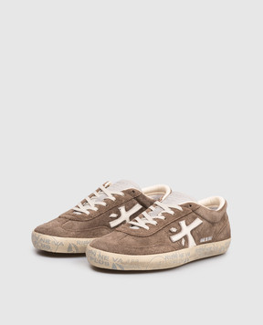Premiata Davidd brown suede sneakers DAVIDD8094