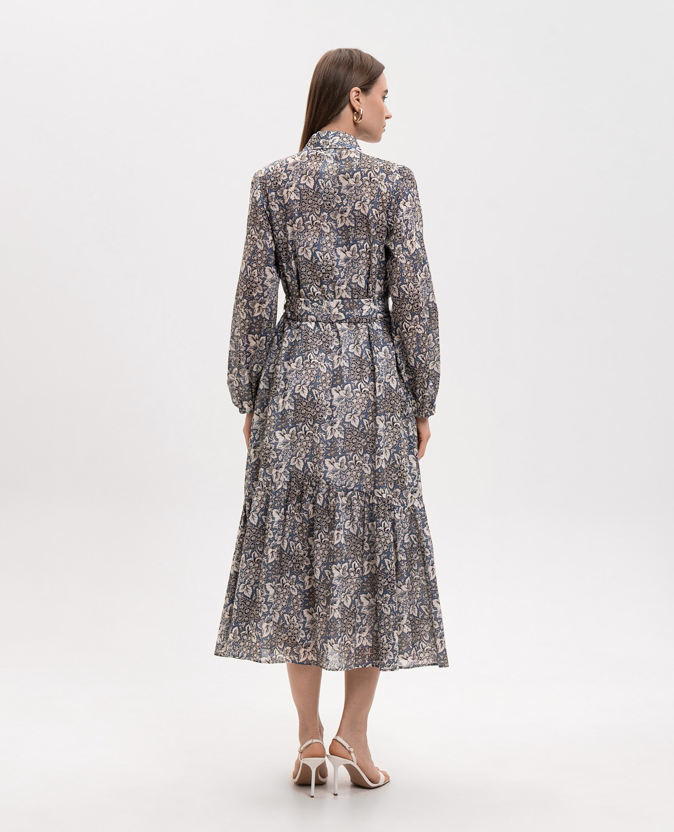 

Floral print shirt dress Max Mara Weekend, Blue