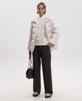 Peserico Ivory alpaca wool sweater S99967F05D9252
