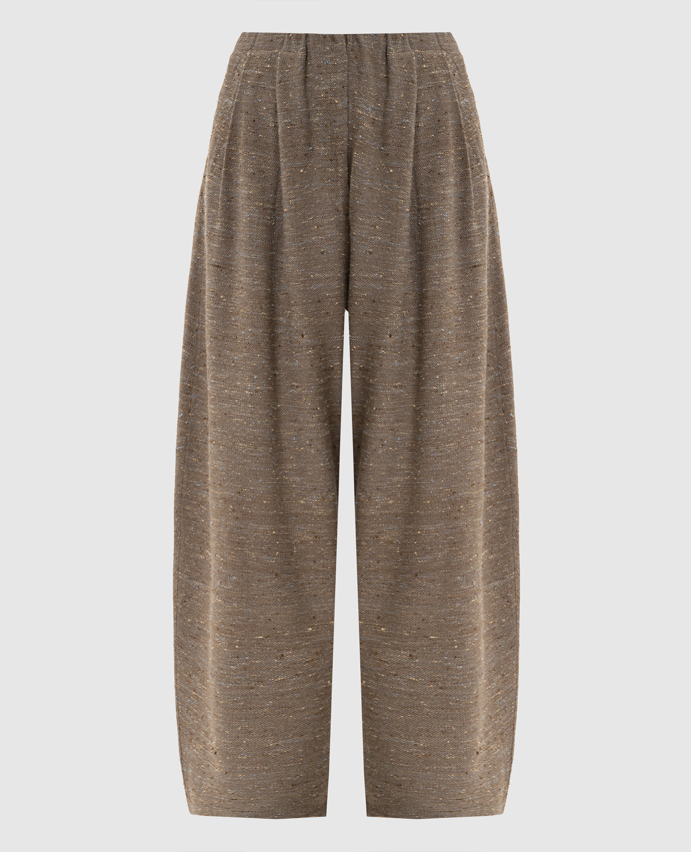 

Brown silk pants BOBOUTIC