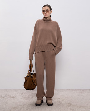 Demiur Brown cashmere sweater CASH406