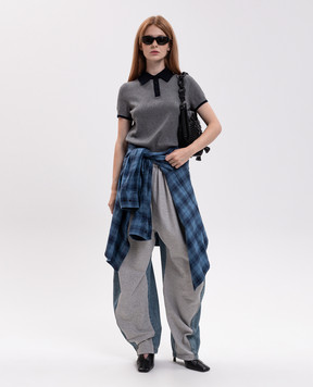 Juun.j Gray polo JW6851W013