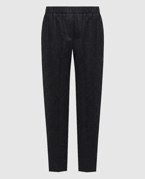 Peserico Gray pants with wool A04572Z03358