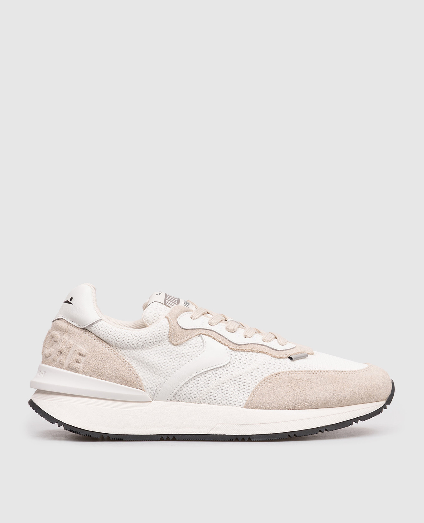 White QWARK EASY combination sneakers Voile Blanche