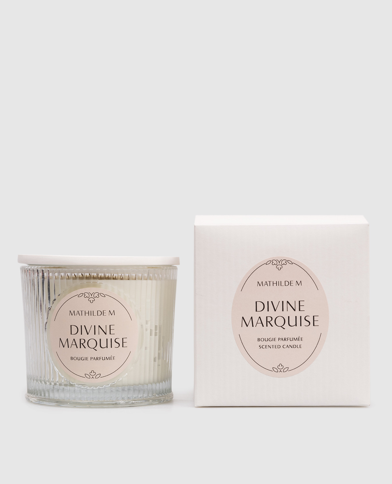 

Divine Marquise scented candle Mathilde Creations, White