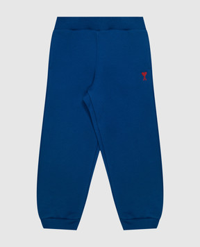 Ami Paris Children's blue sports pants KTR928JE0269