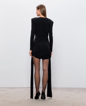 Nissa Black mini dress RS16648