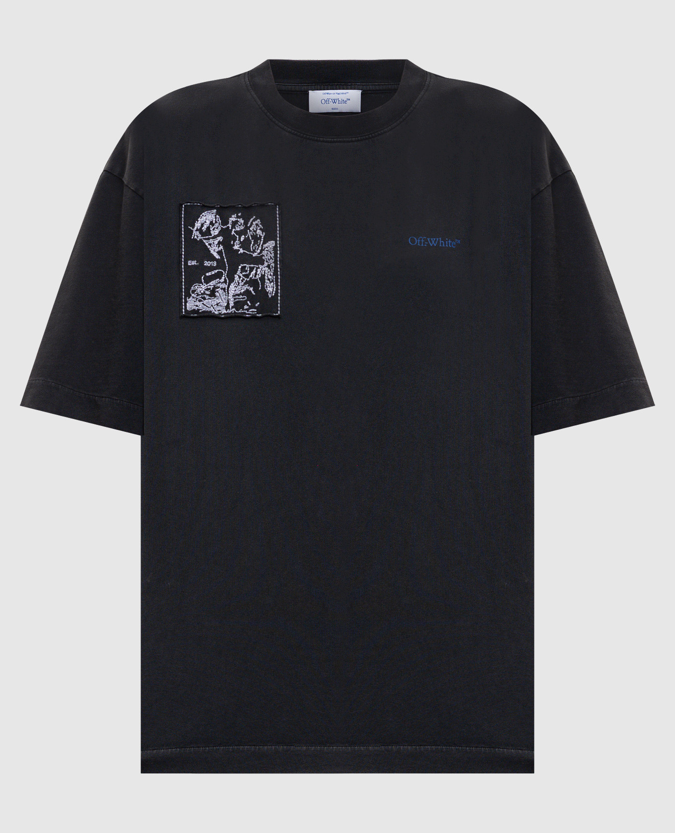 

Faded Painting Gray T-Shirt Off-White, Grey