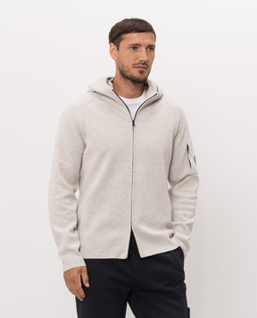 C.P. Company Grey sports jacket with wool MKN097A110149A