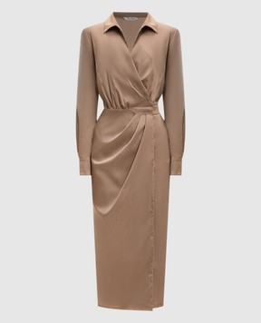 Max Mara Brown dress with a smell MXMBETA MXMBETA