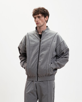 Off-White Gray sports jacket 44MBD05MS26F002