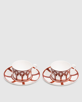Geminiano Cozzi 1765 Porcelain tea set Venezia 4 pcs in a gift box JQCGP129074n