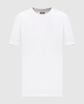 Peserico White layered T-shirt R55044J0Q602358