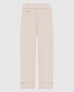 Peserico Beige pants with chain A0463501037
