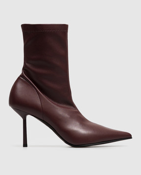 Le Silla Burgundy ankle boots BELLA 4240C080BMPPFAK