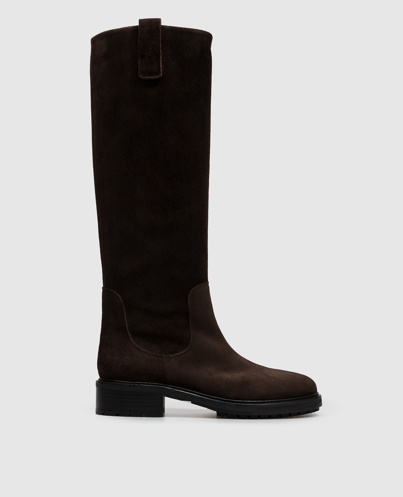 Brown suede Henry boots Aeyde