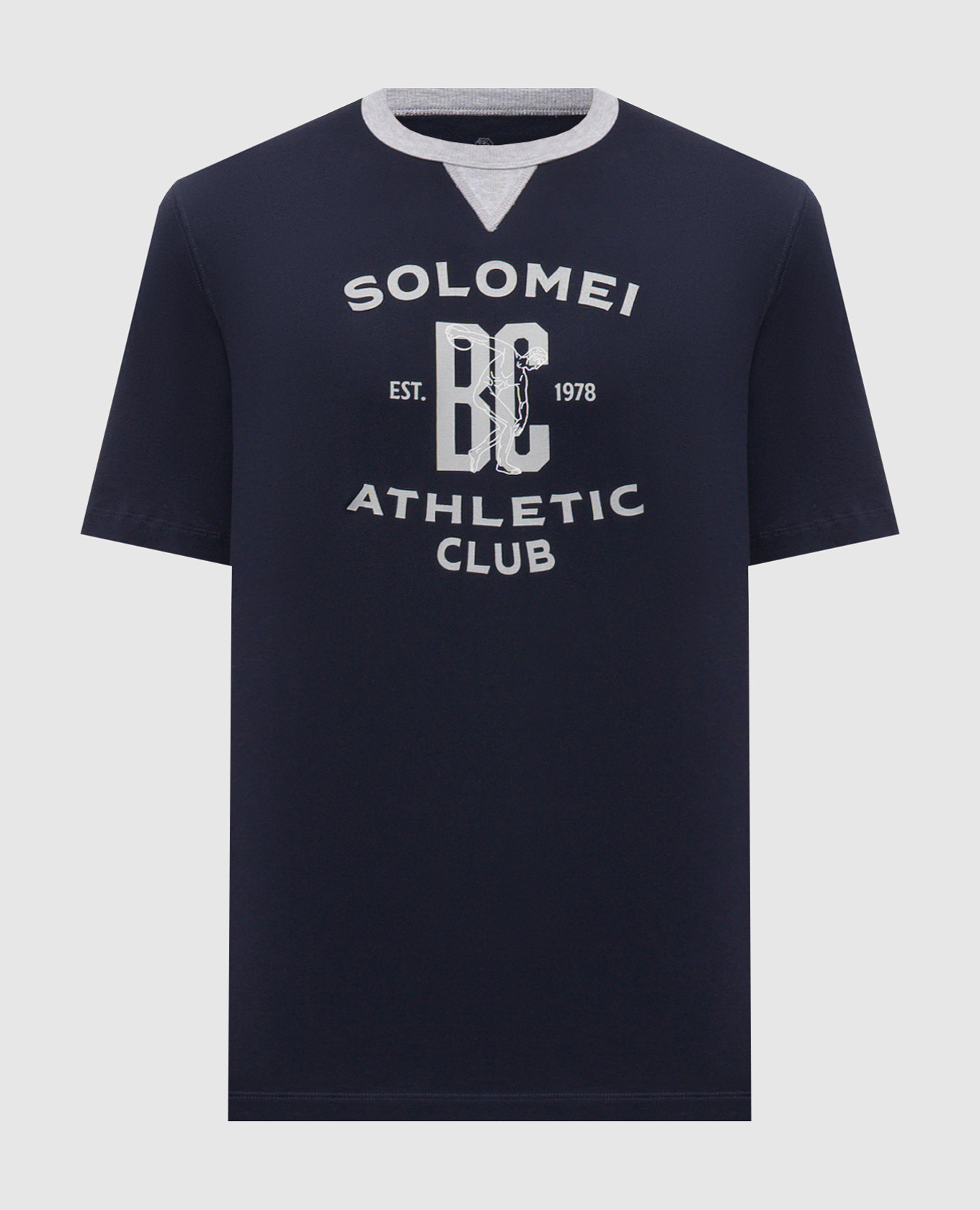 Blue T-shirt with print