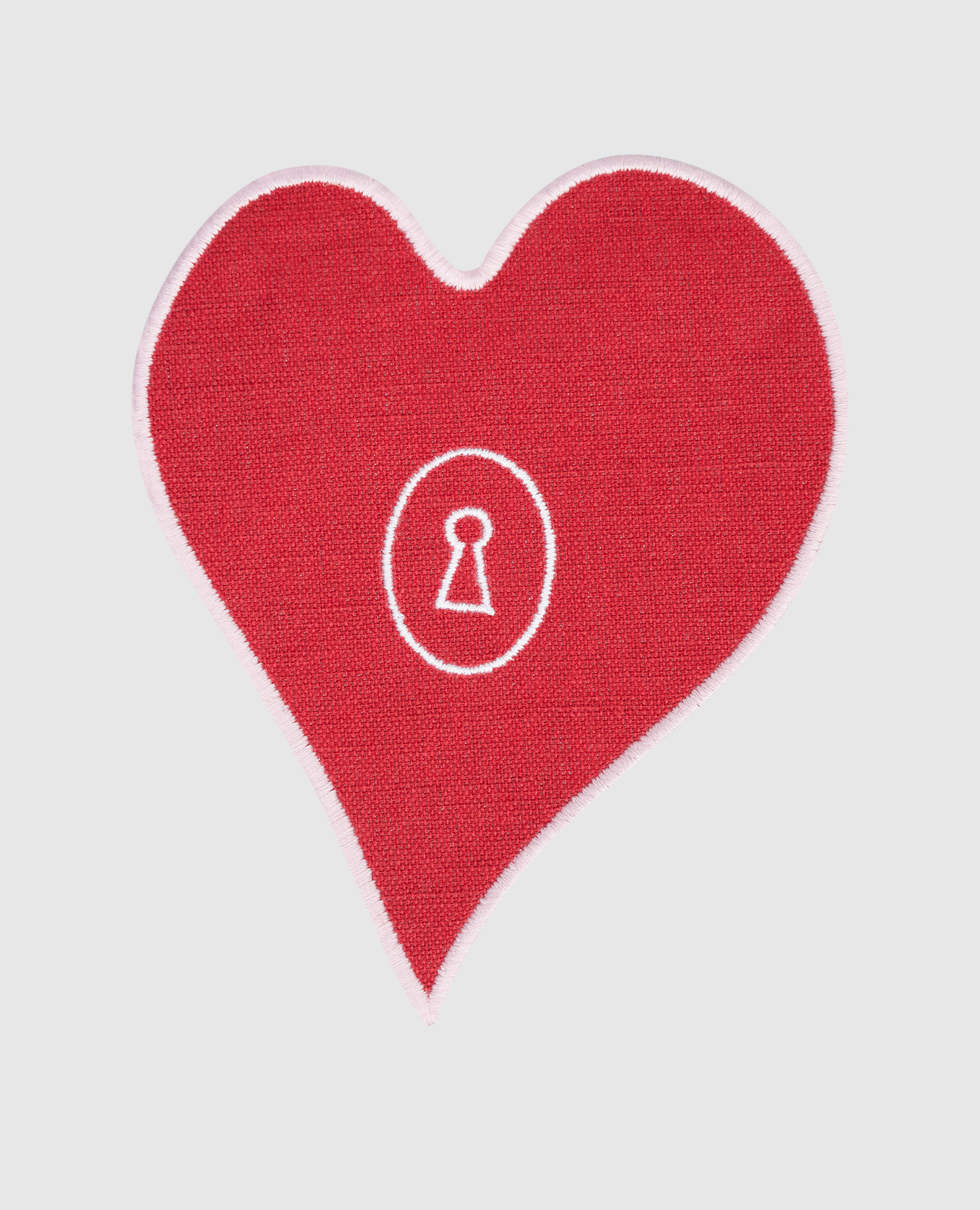 Red heart-shaped cup stand