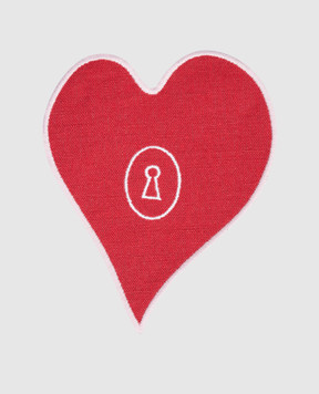 Bitossi Home Red heart-shaped cup stand PAN00553