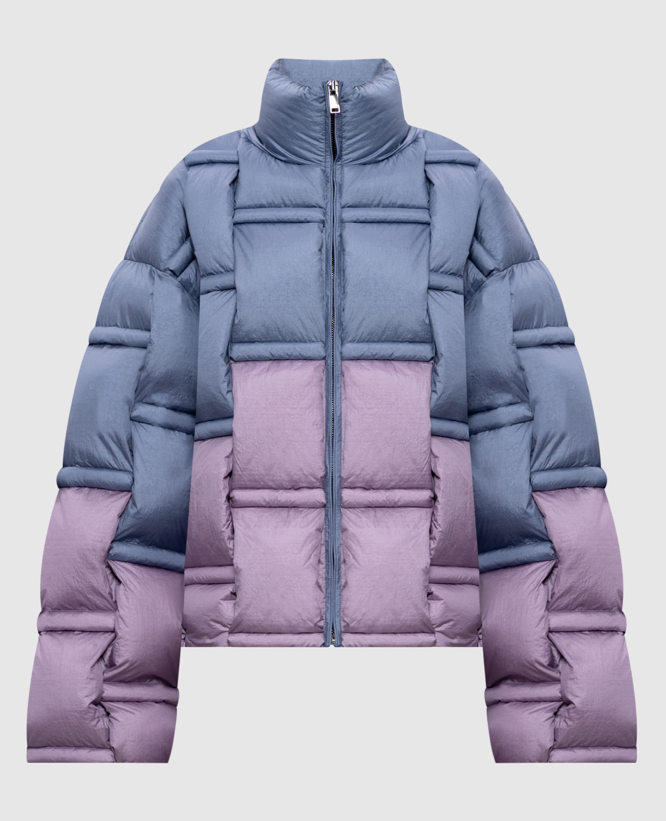 

Blue down jacket with a degraded effect Raxxy