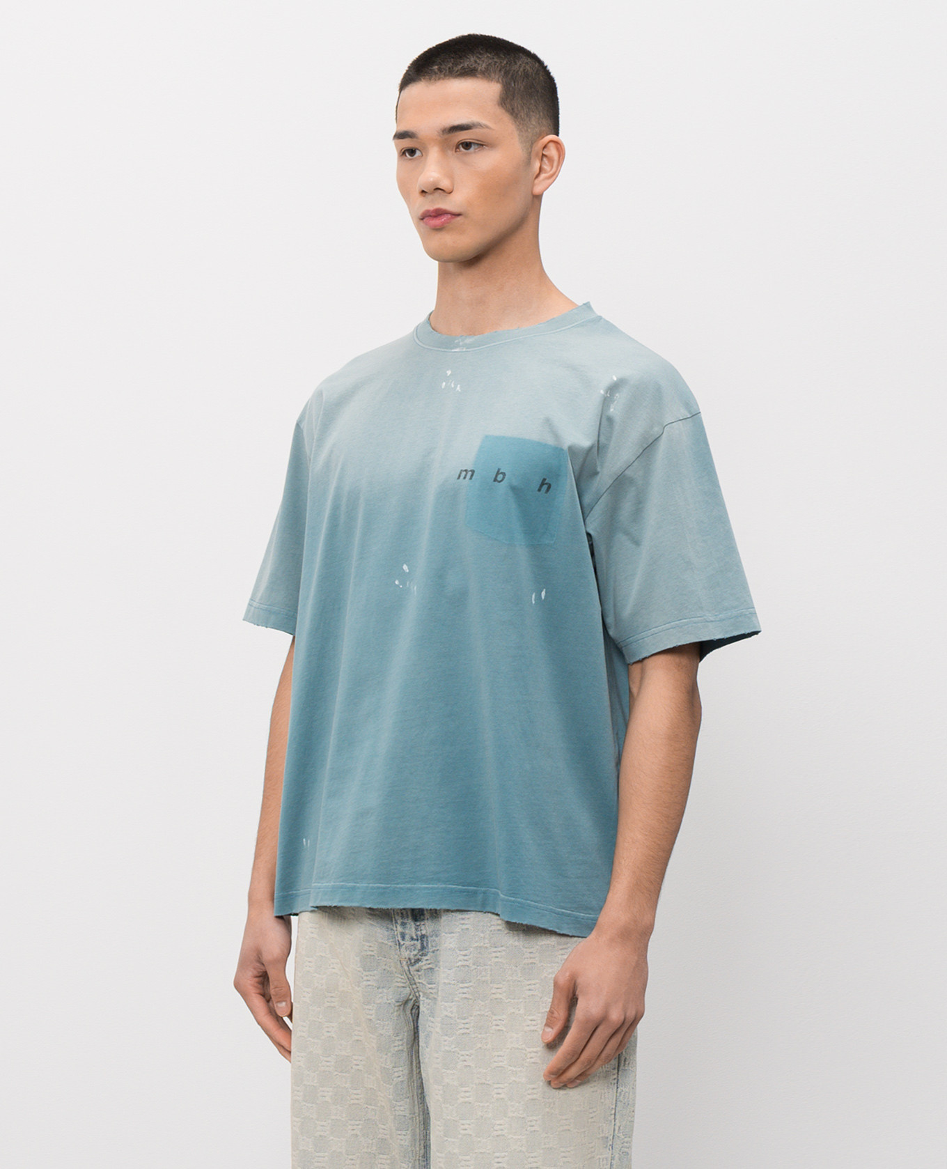 

Turquoise Hand Writing T-shirt Misbhv, Green