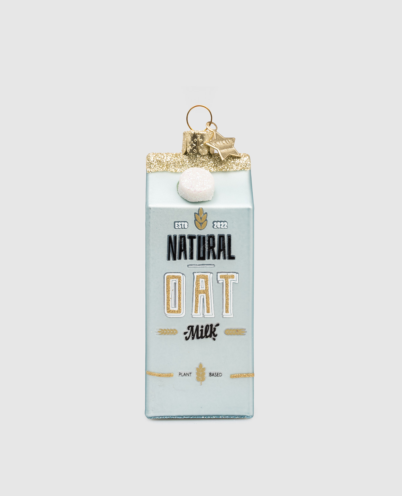 

Blue Oat Milk Christmas Tree Toy Vondels, Light blue