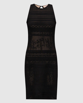 Twinset Black dress with a pattern 261TT3291